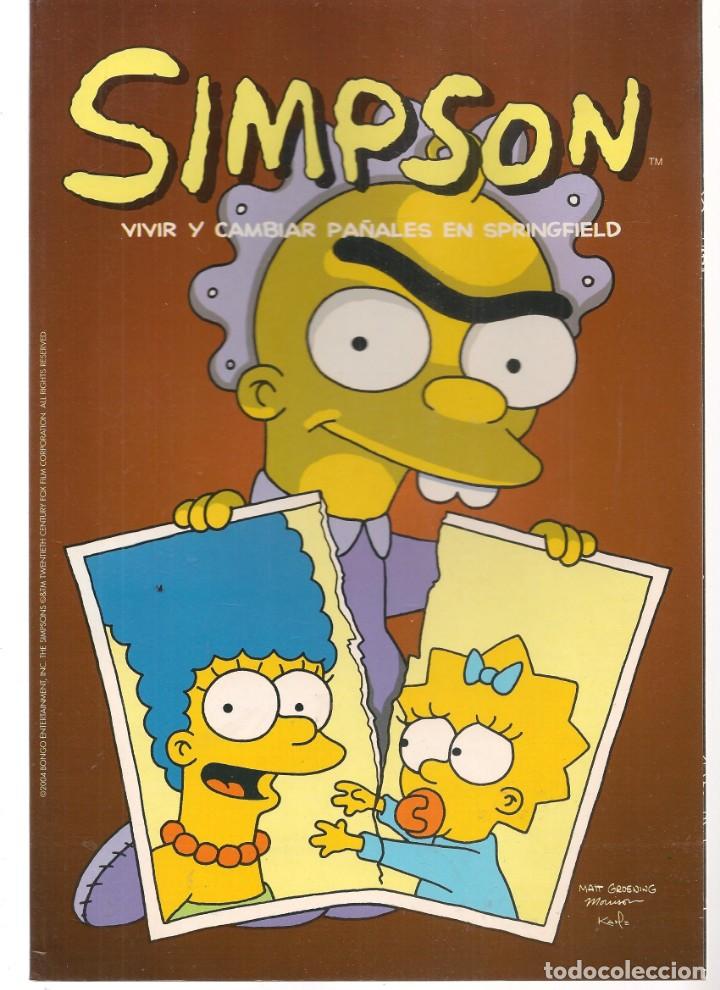 C&oacute;mics: SIMPSON. VIVIR Y CAMBIAR PA&Ntilde;ALES EN SPRINGFIELD. 2004 BOMGO / EDICIONES B.(ST/HS) - Foto 1