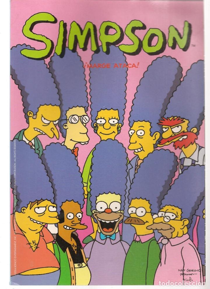 C&oacute;mics: SIMPSON. &iexcl;MARGE, AT&Aacute;CA!. 2004 BOMGO / EDICIONES B.(ST/HS) - Foto 1
