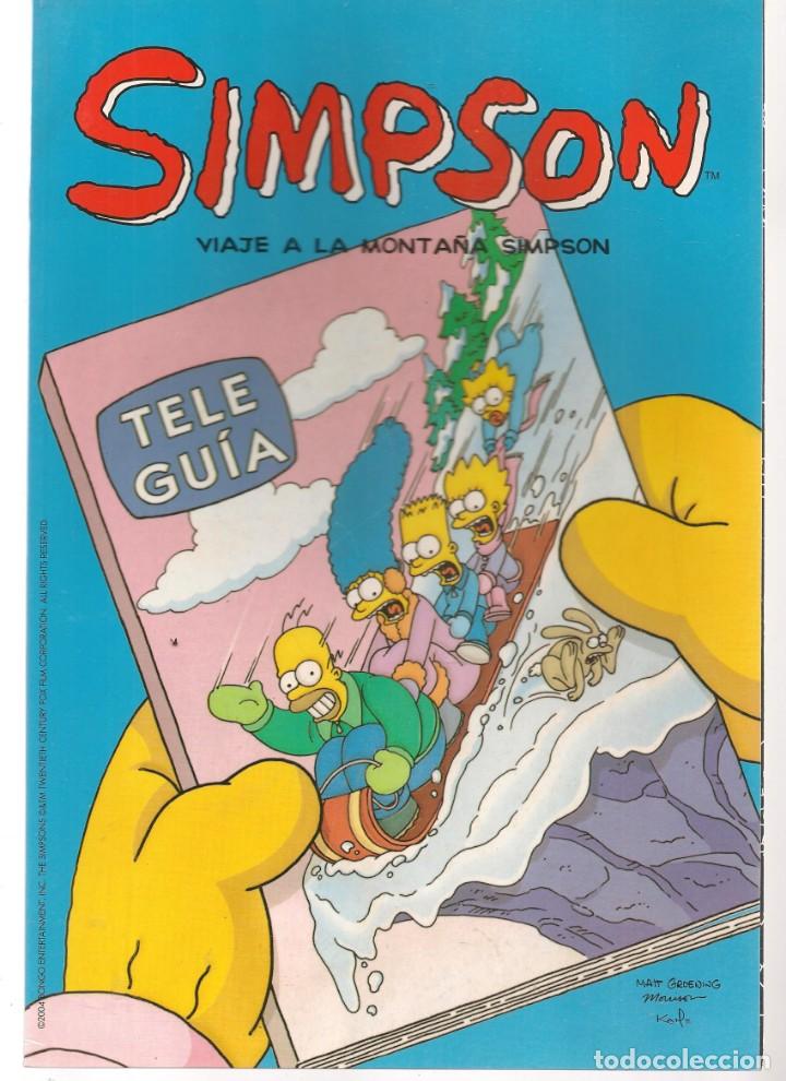 C&oacute;mics: SIMPSON. VIAJE A LA MONTA&Ntilde;A SIMPSON. 2004 BOMGO / EDICIONES B.(ST/HS) - Foto 1