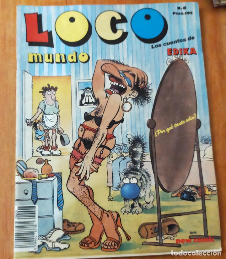 C&oacute;mics: Loco mundo n&ordm; 8 - Foto 1