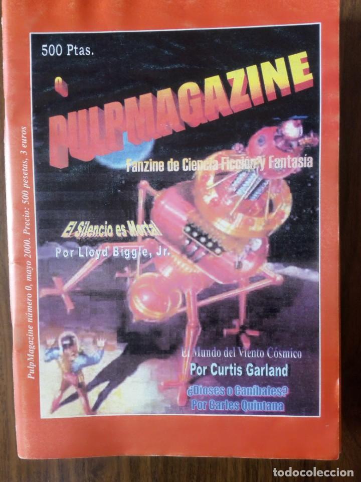 C&oacute;mics: Pulpmagazine. Pulpzine de Ciencia Ficci&oacute;n y Fantas&iacute;a. Lote de 9 N&uacute;meros -ver fotos-