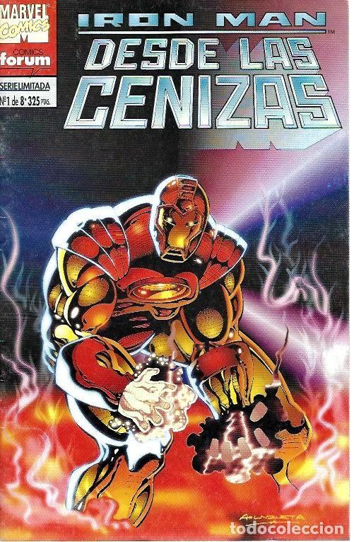 C&oacute;mics: iron man, desde las cenizas, miniserie completa 8 n&uacute;meros, forum - Foto 1