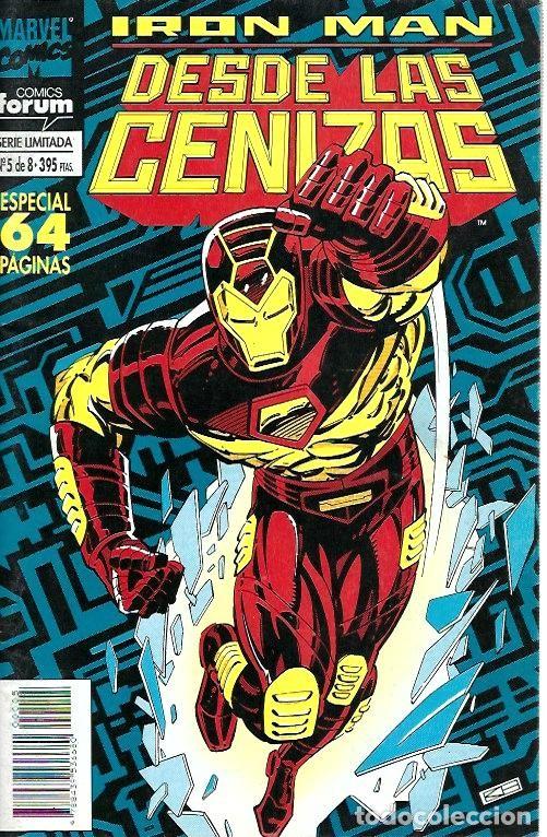 C&oacute;mics: iron man, desde las cenizas, miniserie completa 8 n&uacute;meros, forum - Foto 3