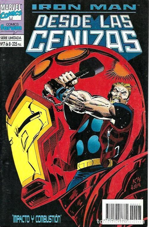 C&oacute;mics: iron man, desde las cenizas, miniserie completa 8 n&uacute;meros, forum - Foto 4