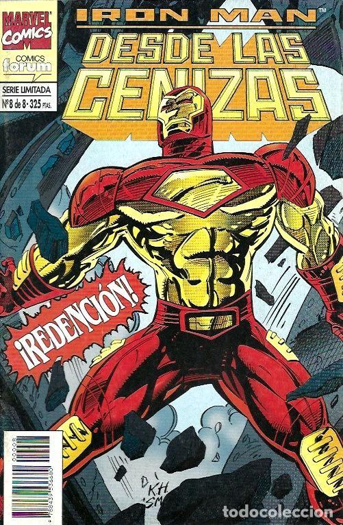 C&oacute;mics: iron man, desde las cenizas, miniserie completa 8 n&uacute;meros, forum - Foto 5