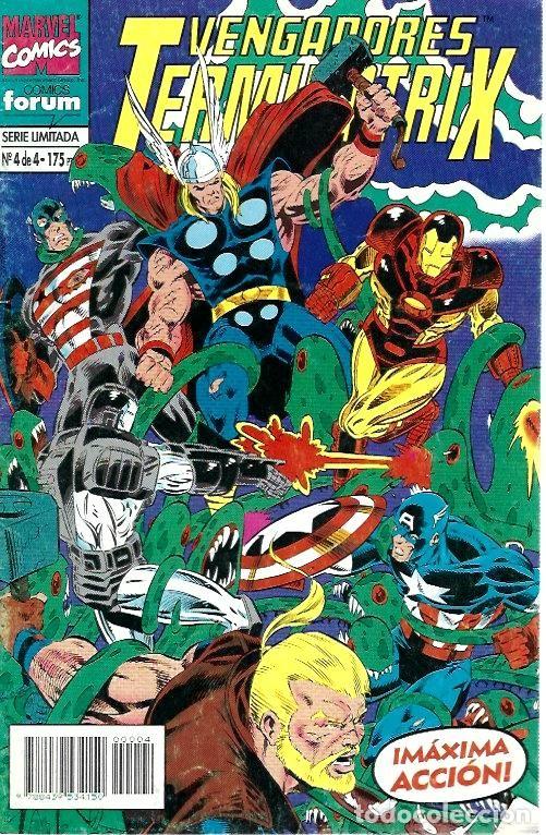 C&oacute;mics: vengadores terminatrix, miniserie completa 4 n&uacute;meros, forum - Foto 4