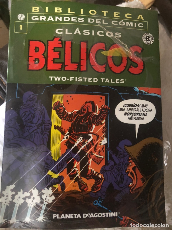 Comics: Cl&aacute;sicos B&eacute;licos. Biblioteca grandes del c&oacute;mic n&uacute;mero 1