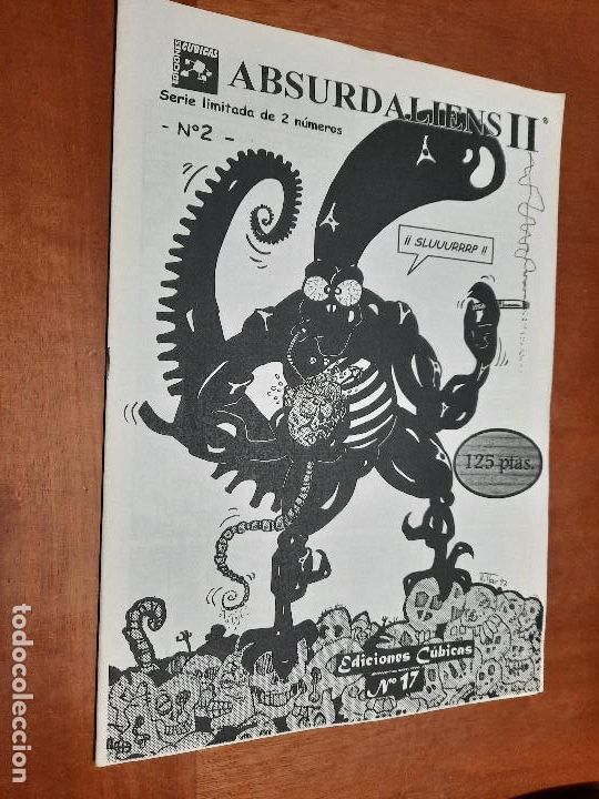 Comics: ABSURDALIENS II N&ordm; 2. AUTOPUBLICADA. GRAPA. BUEN ESTADO. DIFICIL