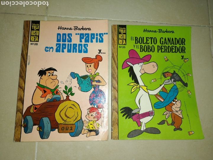 C&oacute;mics: Colecci&oacute;n tele historietas N&deg;28 y 26,Hanna-Barbera (a&ntilde;o 1971)