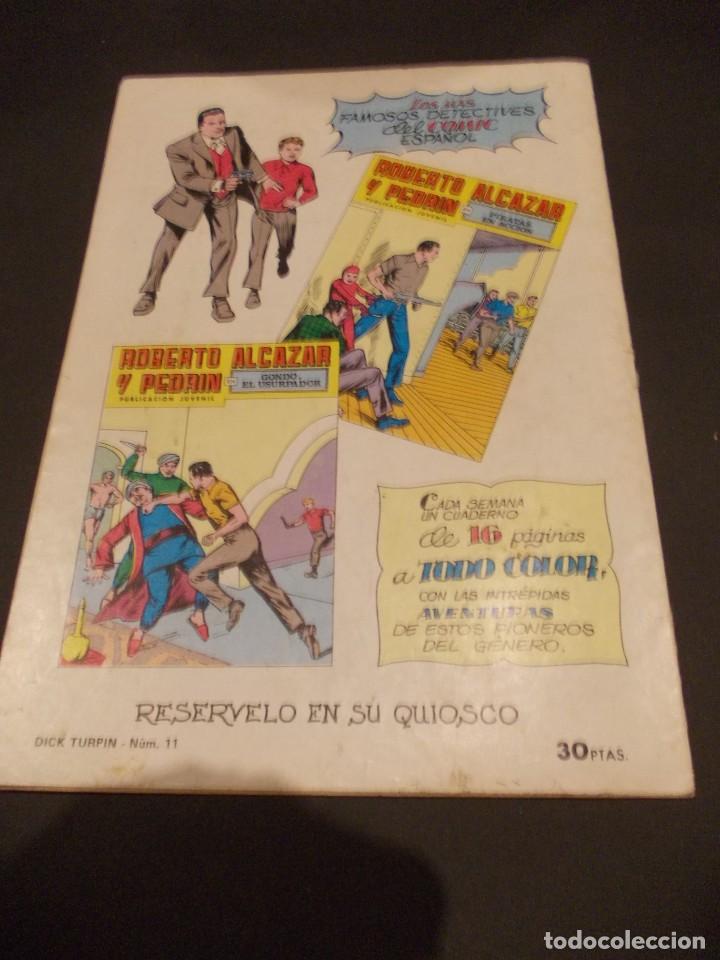 C&oacute;mics: comic Dick Turpin Rastro de sangre n&ordm; 11 Edival 1979 - Foto 7