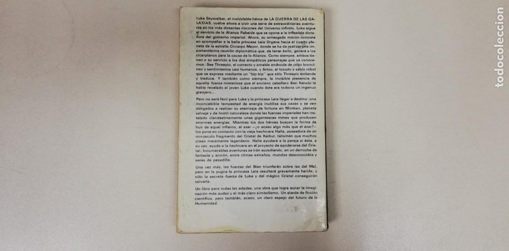 C&oacute;mics: V- LIBRO star wars el ojo de la mente, primera edicion 1978 - Foto 2