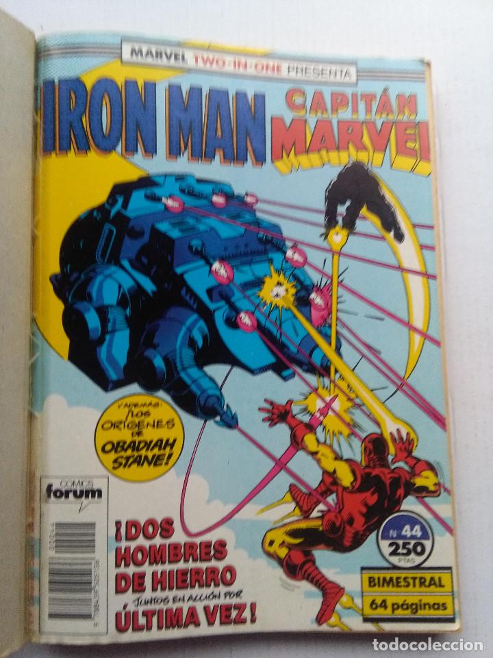 C&oacute;mics: IRON MAN CAPITAN MARVEL 44-45-46 EN UN TOMO -FORUM - Foto 2