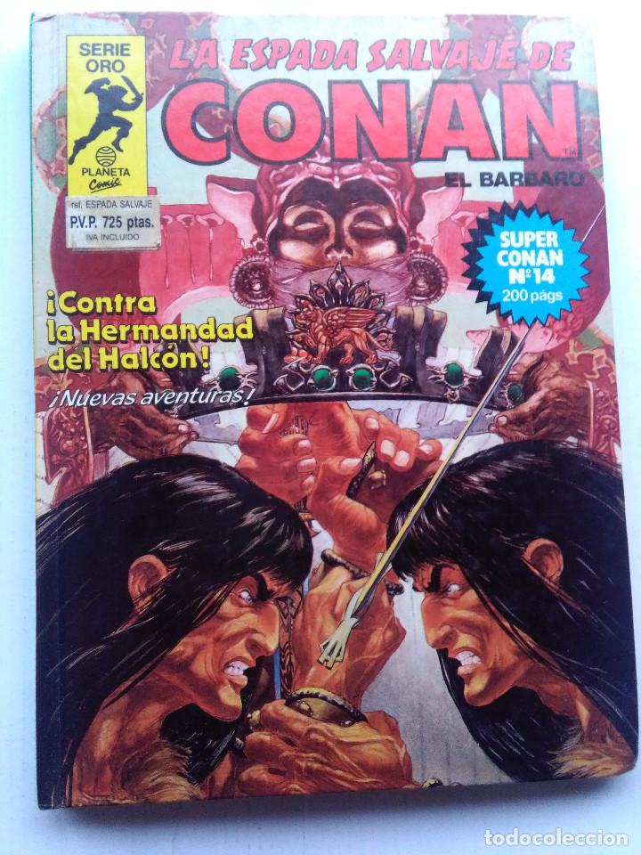 C&oacute;mics: SUPER CONAN 14 PRIMERA EDICION LOMO VERDE-FORUM - Foto 1