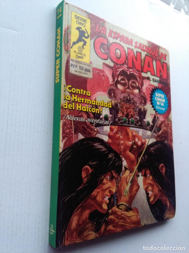C&oacute;mics: SUPER CONAN 14 PRIMERA EDICION LOMO VERDE-FORUM - Foto 2