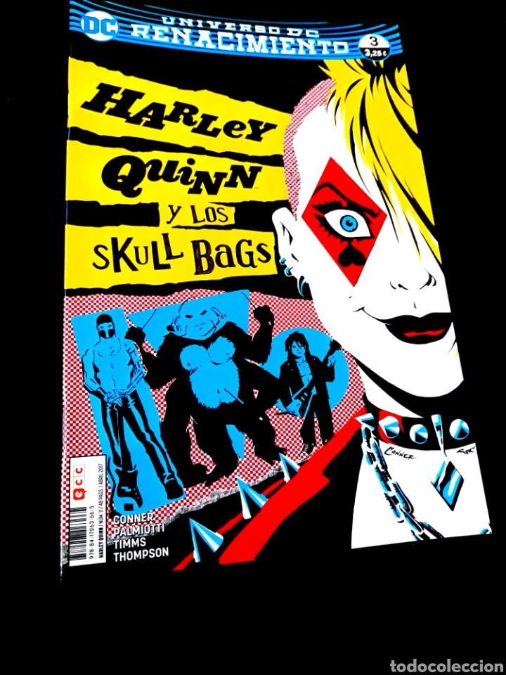 C&oacute;mics: DE KIOSCO HARLEY QUINN RENACIMIENTO 3 DC ECC - Foto 1