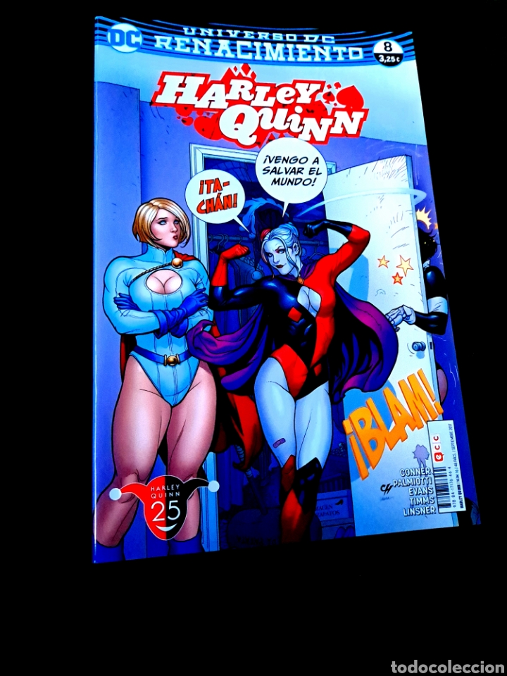 C&oacute;mics: DE KIOSCO HARLEY QUINN RENACIMIENTO 8 DC ECC - Foto 1