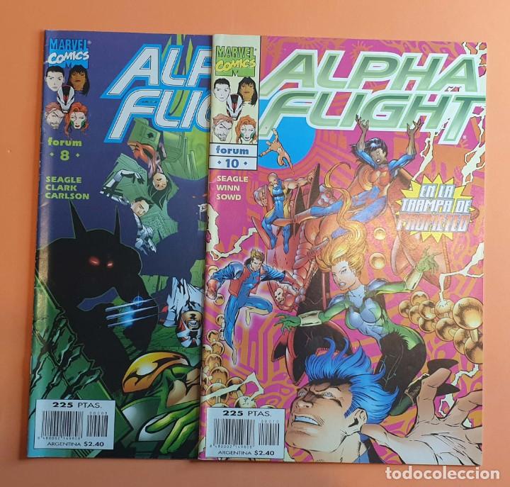 C&oacute;mics: Alpha Flight lote 8 y 10