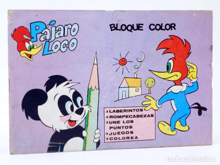 C&oacute;mics: BLOQUE COLOR. P&Aacute;JARO LOCO. Ediprint, 1981 - Foto 1