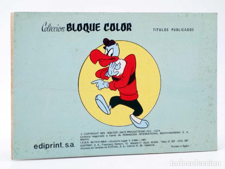 C&oacute;mics: BLOQUE COLOR. P&Aacute;JARO LOCO. Ediprint, 1981 - Foto 2