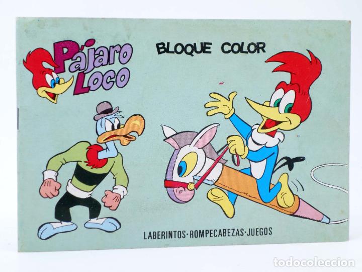 C&oacute;mics: BLOQUE COLOR. P&Aacute;JARO LOCO. Ediprint, 1981 - Foto 1