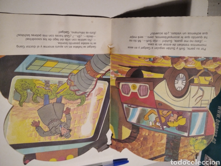 C&oacute;mics: Cuento El Inspector Gadget, planos secretos 1987 - Foto 3