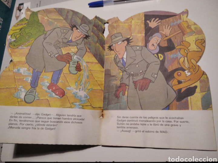 C&oacute;mics: Cuento El Inspector Gadget, planos secretos 1987 - Foto 4