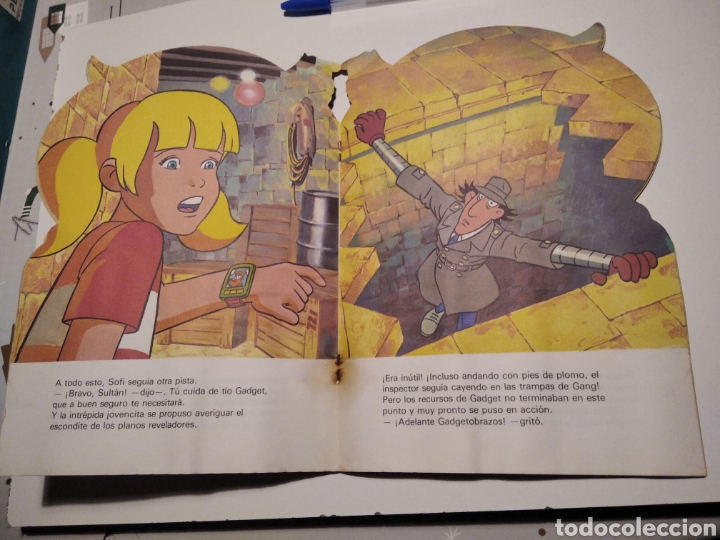 C&oacute;mics: Cuento El Inspector Gadget, planos secretos 1987 - Foto 5