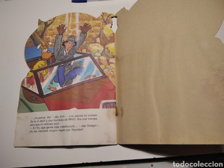 C&oacute;mics: Cuento El Inspector Gadget, planos secretos 1987 - Foto 8