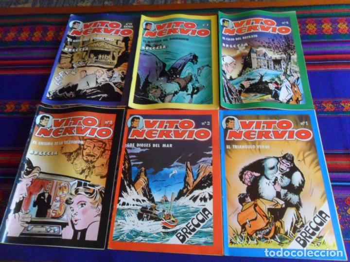 Comics: BUEN PRECIO, VITO NERVIO N&ordm;S 1, 2, 3, 4, 7 Y 12 EXTRA. EDITORIAL VILAN 1980. BRECCIA.