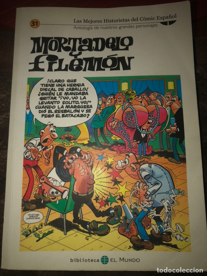 Comics : MORTADELO Y FILEM&Oacute;N. Las mejores historietas del c&oacute;mic espa&ntilde;ol, n&uacute;m 31