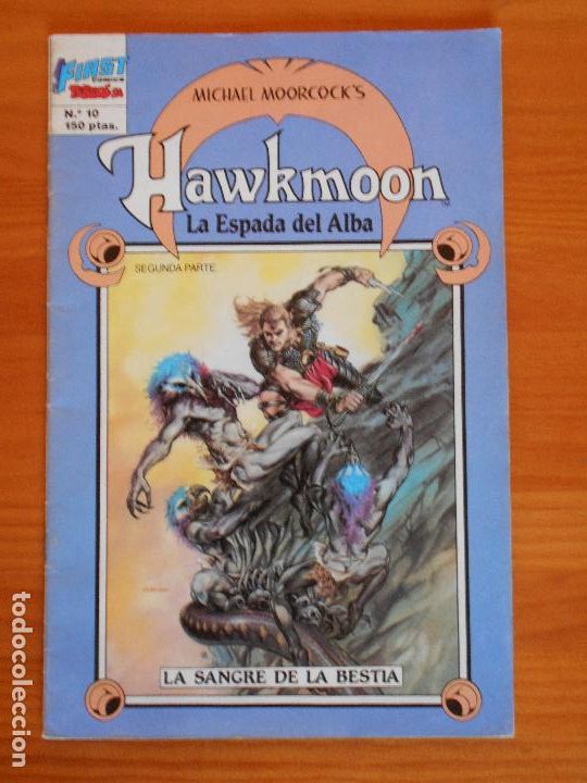 C&oacute;mics: HAWKMOON LA ESPADA DEL ALBA - N&ordm; 10 - FIRST COMICS (FD) - Foto 1