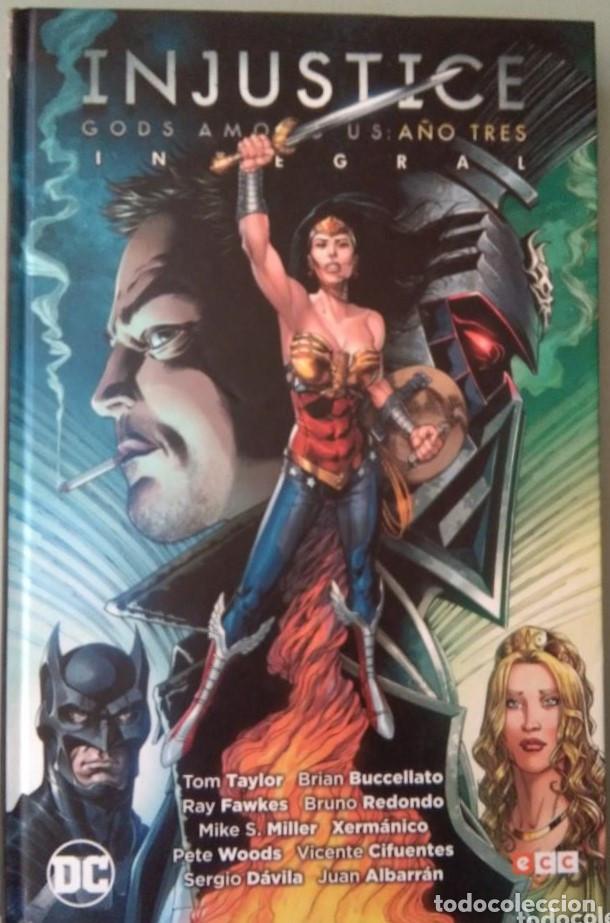 C&oacute;mics: INJUSTICE GODS AMONG US A&Ntilde;O TRES INTEGRAL-DC ECC - Foto 1