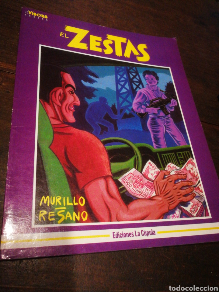 C&oacute;mics: EL ZESTAS N&deg;1 Y 2- E.MURILLO, J.RESANO, EDICIONES LA C&Uacute;PULA. COMPLETA!!!. 1988. - Foto 2