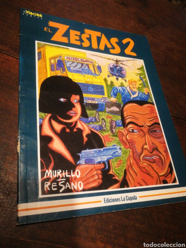 C&oacute;mics: EL ZESTAS N&deg;1 Y 2- E.MURILLO, J.RESANO, EDICIONES LA C&Uacute;PULA. COMPLETA!!!. 1988. - Foto 3