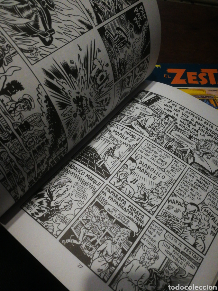 C&oacute;mics: EL ZESTAS N&deg;1 Y 2- E.MURILLO, J.RESANO, EDICIONES LA C&Uacute;PULA. COMPLETA!!!. 1988. - Foto 5