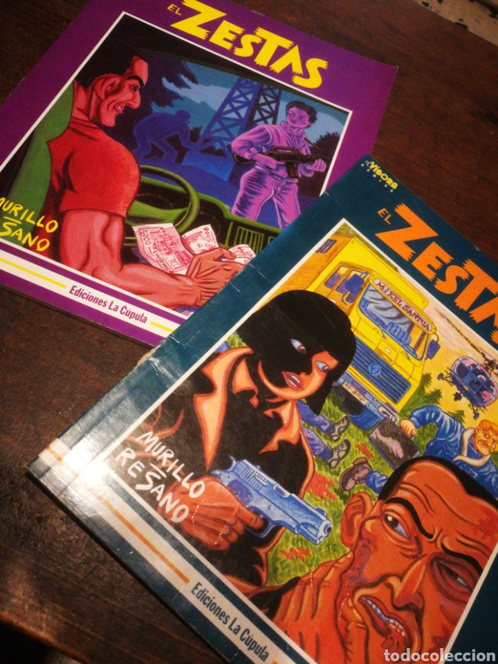 C&oacute;mics: EL ZESTAS N&deg;1 Y 2- E.MURILLO, J.RESANO, EDICIONES LA C&Uacute;PULA. COMPLETA!!!. 1988. - Foto 1