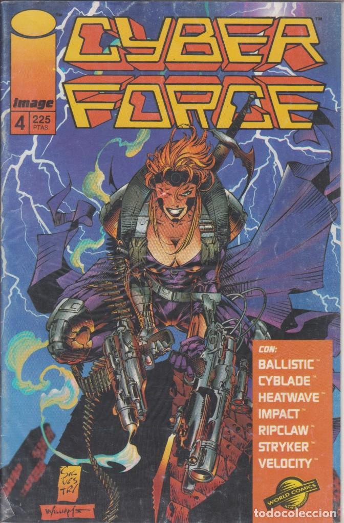 C&oacute;mics: COMIC IMAGE - CYBER FORCE - N&ordm; 4 WORLD COMICS ( MARC SILVESTRI / WILLIAMS ) - Foto 1
