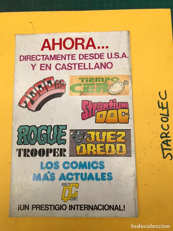 C&oacute;mics: ROGUE TROOPER - ED. M.C. EDICIONES - COLECCION COMPELTA DE 9 NUMEROS - Foto 9