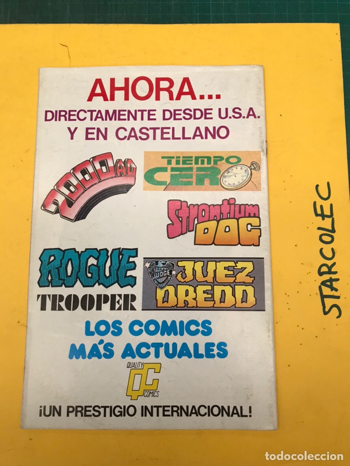 C&oacute;mics: ROGUE TROOPER - ED. M.C. EDICIONES - COLECCION COMPELTA DE 9 NUMEROS - Foto 11
