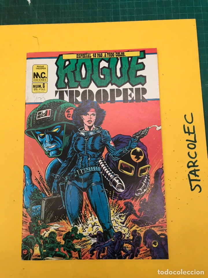 C&oacute;mics: ROGUE TROOPER - ED. M.C. EDICIONES - COLECCION COMPELTA DE 9 NUMEROS - Foto 12