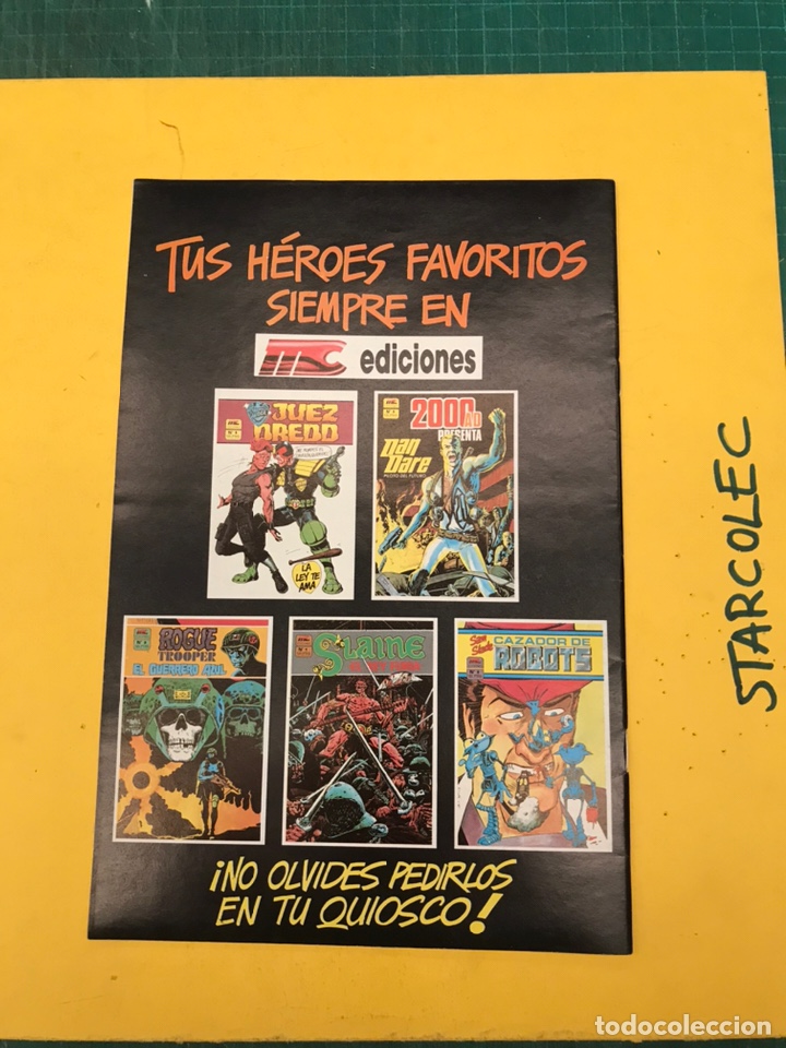 C&oacute;mics: ROGUE TROOPER - ED. M.C. EDICIONES - COLECCION COMPELTA DE 9 NUMEROS - Foto 18