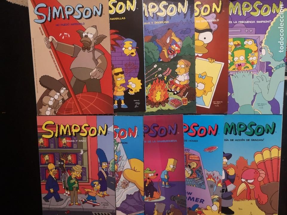 C&oacute;mics: 10 Comics Los Simpson (10 n&uacute;meros) - Foto 1