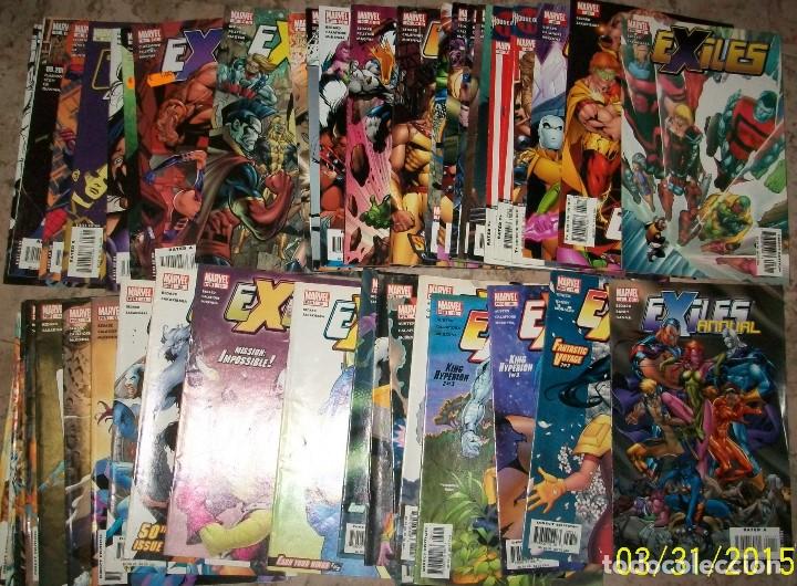 C&oacute;mics: Exiles (Lote de 46 numeros entre el 1 y el 99) (en Ingles) - Foto 1