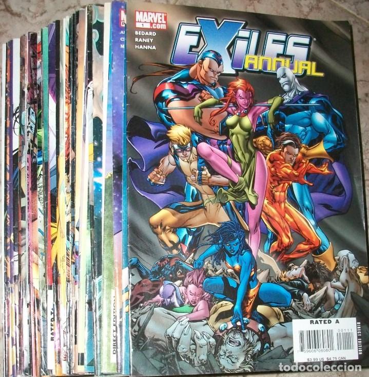 C&oacute;mics: Exiles (Lote de 46 numeros entre el 1 y el 99) (en Ingles) - Foto 2