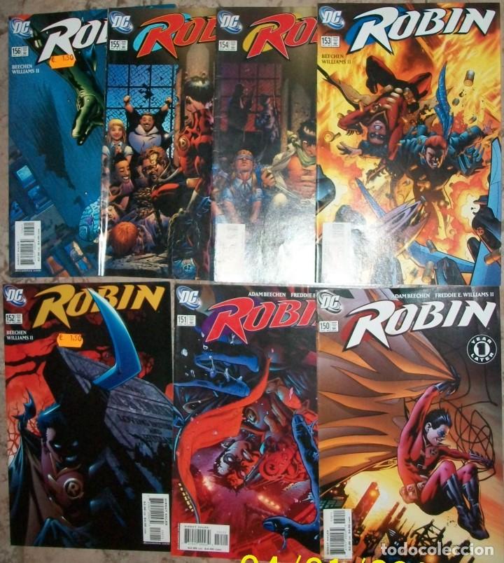 C&oacute;mics: Robin (Lote de 7 numeros del 150 al 156) en Ingles - Foto 1