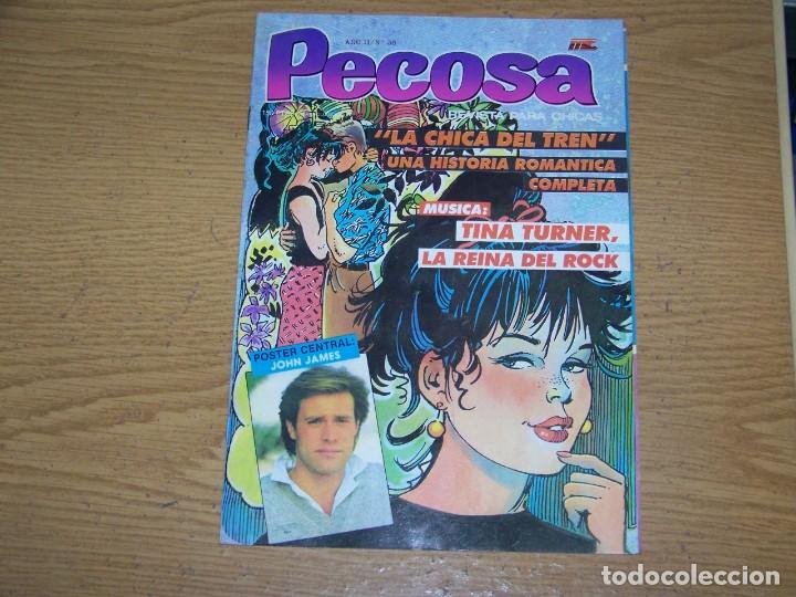 C&oacute;mics: REVISTA PECOSA 35 POSTER JHON JAMES CONTRA MADONNA