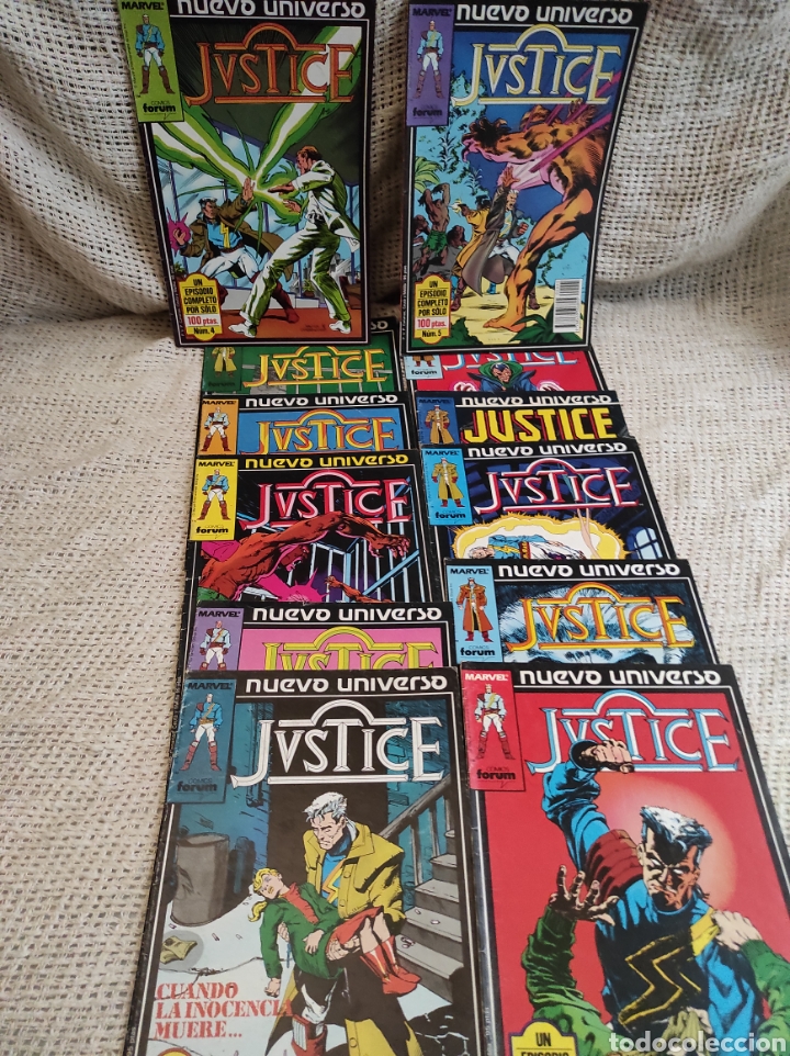 C&oacute;mics: NUEVO UNIVERSO JUSTICE - COLECCION COMPLETA DE 12 EJEMPLARES - Foto 1