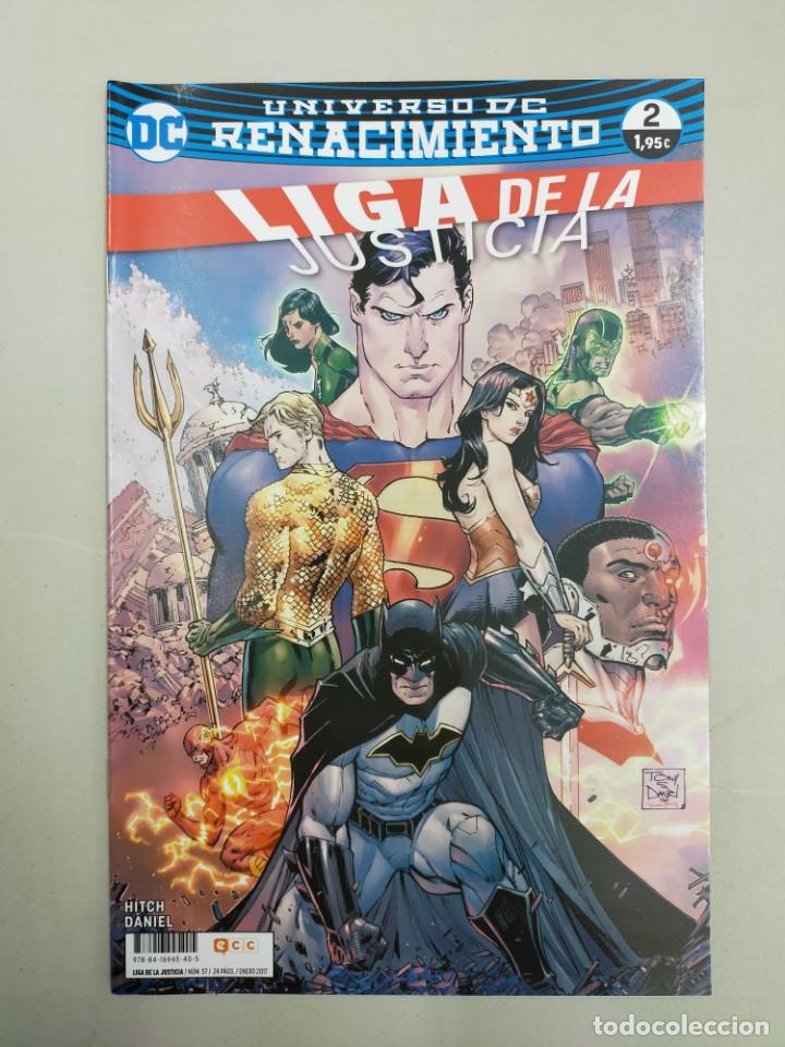 C&oacute;mics: LIGA DE LA JUSTICIA n&ordm; 2, por Hitch y Daniel. ECC - Foto 1