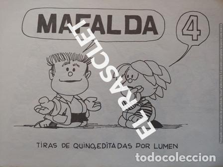 C&oacute;mics: MAFALDA - QUINO EDITORIAL LUMEN - A&Ntilde;O 1971 -- - Foto 2