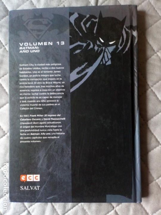 C&oacute;mics: Batman y Superm&aacute;n Colecci&oacute;n Novelas Gr&aacute;ficas N&ordm; 13 BATMAN A&Ntilde;O 1 ECC - Foto 2